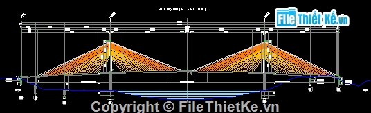 Bản vẽ cầu dầm,Bản vẽ dầm,Bản vẽ autocad,bố trí đền,Bản vẽ nghiêng